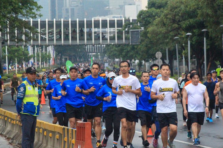 Race photo from Road to BAF Lions Run 2024