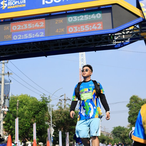 Race photo from SURABAYA ISOPLUS MARATHON 2026