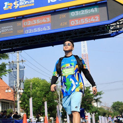 Race photo from SURABAYA ISOPLUS MARATHON 2026