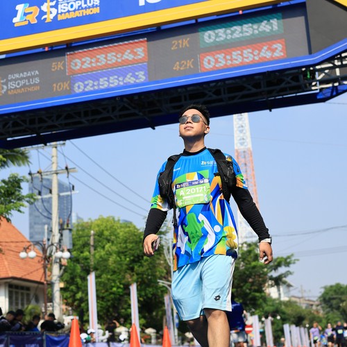 Race photo from SURABAYA ISOPLUS MARATHON 2026