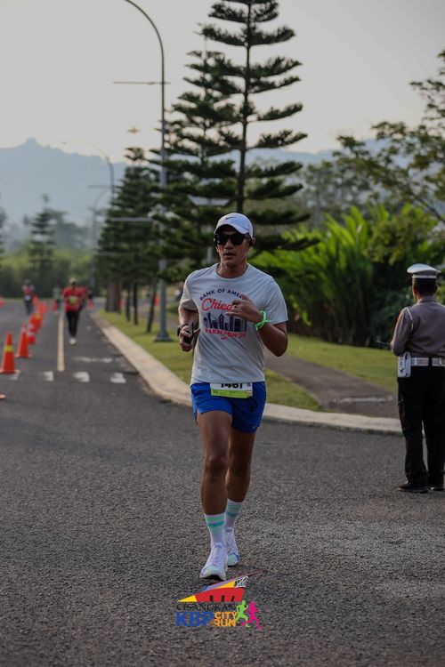 Race photo from CISANGKAN KBP CITY RUN 2025