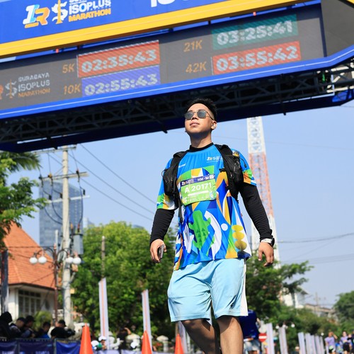 Race photo from SURABAYA ISOPLUS MARATHON 2026