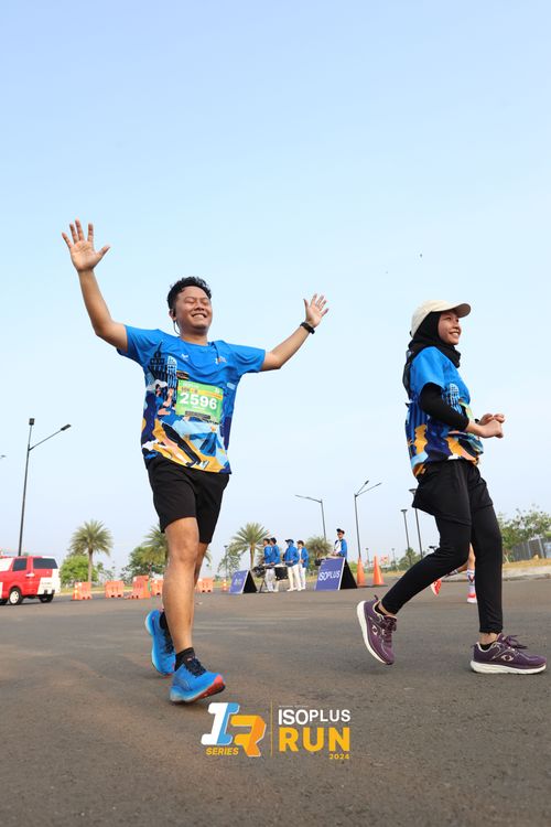Race photo from ISOPlus Run 2024 Jakarta