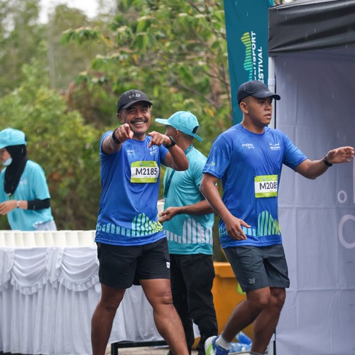Race photo from Belitung Multisport Festival