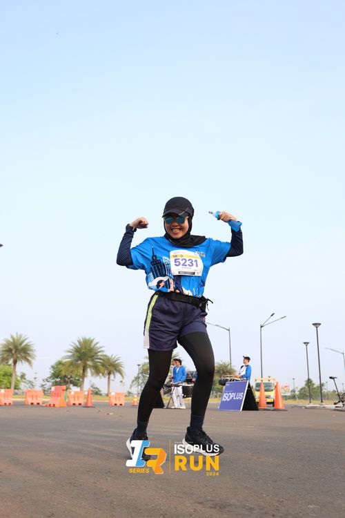 Race photo from ISOPlus Run 2024 Jakarta