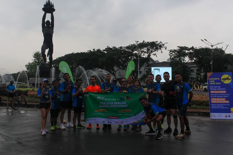 Race photo from Road to BAF Lions Run 2024