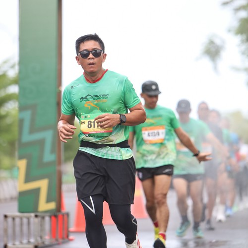 Race photo from ARUTMIN BORNEO RUN 2025