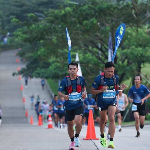 Race photo from BOGORUN 2026