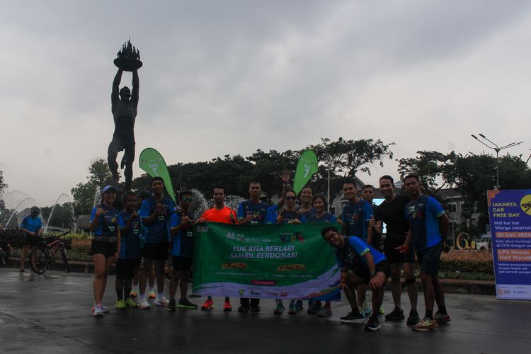 Race photo from Road to BAF Lions Run 2024
