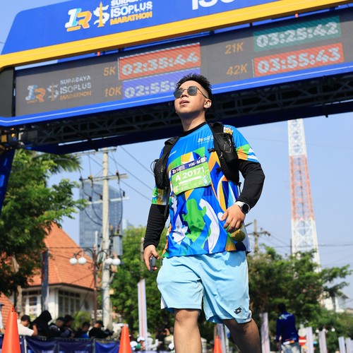Race photo from SURABAYA ISOPLUS MARATHON 2026