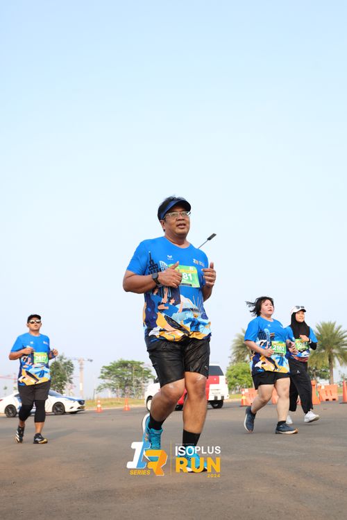 Race photo from ISOPlus Run 2024 Jakarta