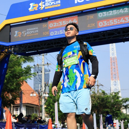 Race photo from SURABAYA ISOPLUS MARATHON 2026