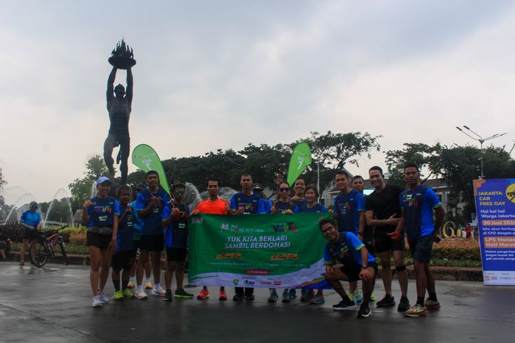 Race photo from Road to BAF Lions Run 2024