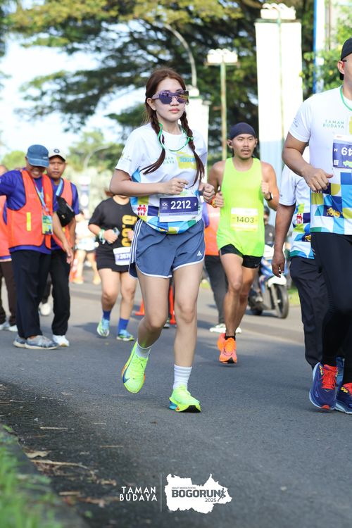 Race photo from Taman Budaya x BOGORUN 2025