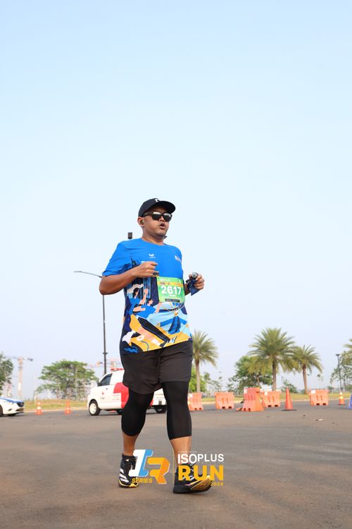 Race photo from ISOPlus Run 2024 Jakarta