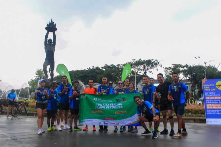 Race photo from Road to BAF Lions Run 2024
