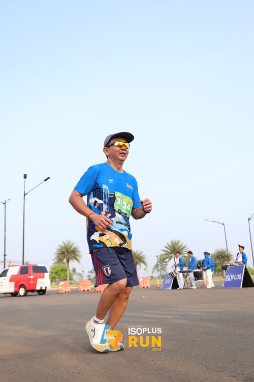 Race photo from ISOPlus Run 2024 Jakarta