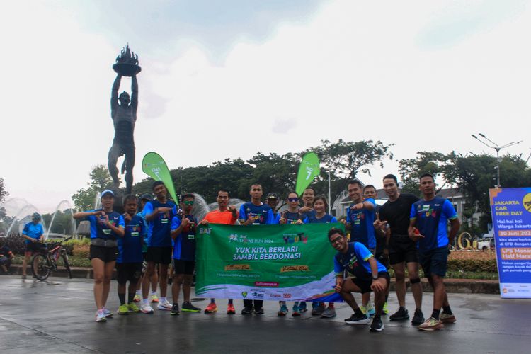 Race photo from Road to BAF Lions Run 2024