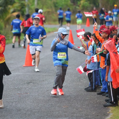 Race photo from Belitung Multisport Festival