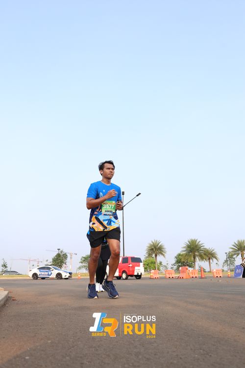 Race photo from ISOPlus Run 2024 Jakarta