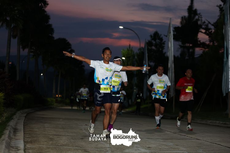 Race photo from Taman Budaya x BOGORUN 2025
