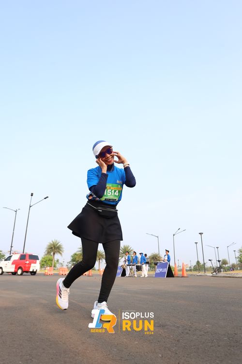 Race photo from ISOPlus Run 2024 Jakarta