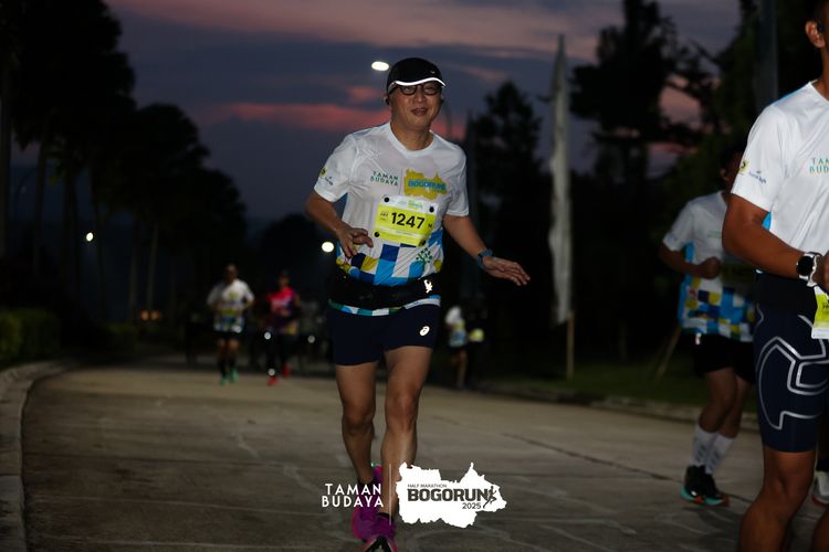Race photo from Taman Budaya x BOGORUN 2025