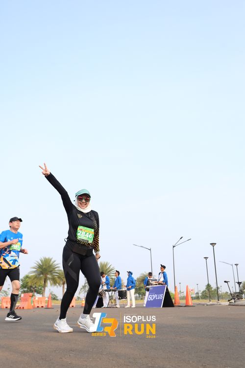 Race photo from ISOPlus Run 2024 Jakarta