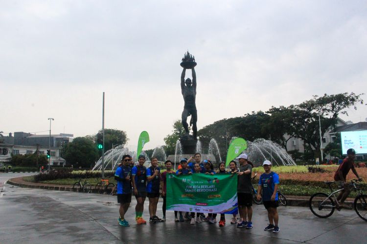 Race photo from Road to BAF Lions Run 2024