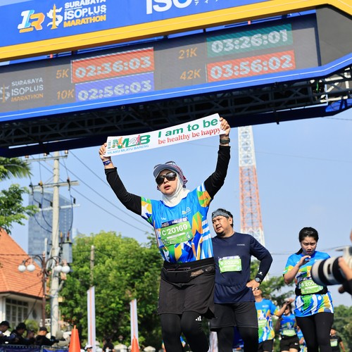 Race photo from SURABAYA ISOPLUS MARATHON 2026