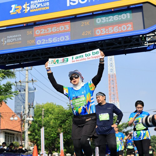 Race photo from SURABAYA ISOPLUS MARATHON 2026