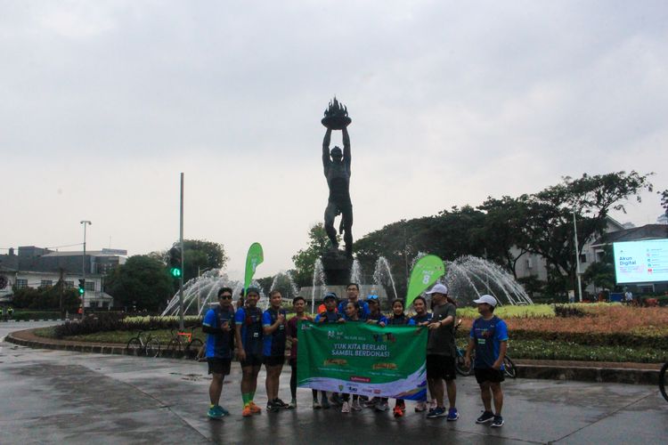 Race photo from Road to BAF Lions Run 2024