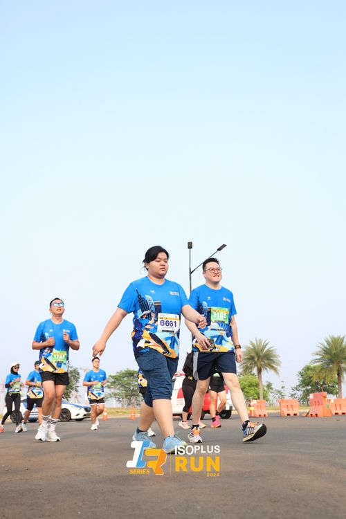 Race photo from ISOPlus Run 2024 Jakarta