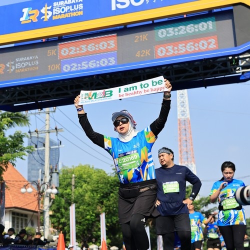 Race photo from SURABAYA ISOPLUS MARATHON 2026