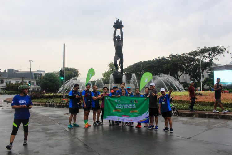 Race photo from Road to BAF Lions Run 2024