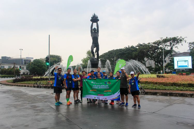Race photo from Road to BAF Lions Run 2024