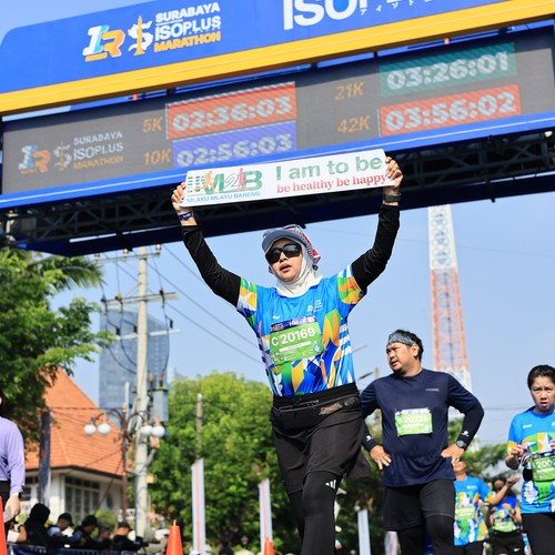 Race photo from SURABAYA ISOPLUS MARATHON 2026