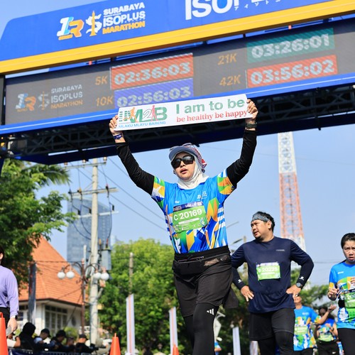 Race photo from SURABAYA ISOPLUS MARATHON 2026