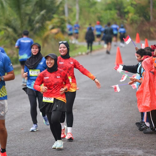 Race photo from Belitung Multisport Festival