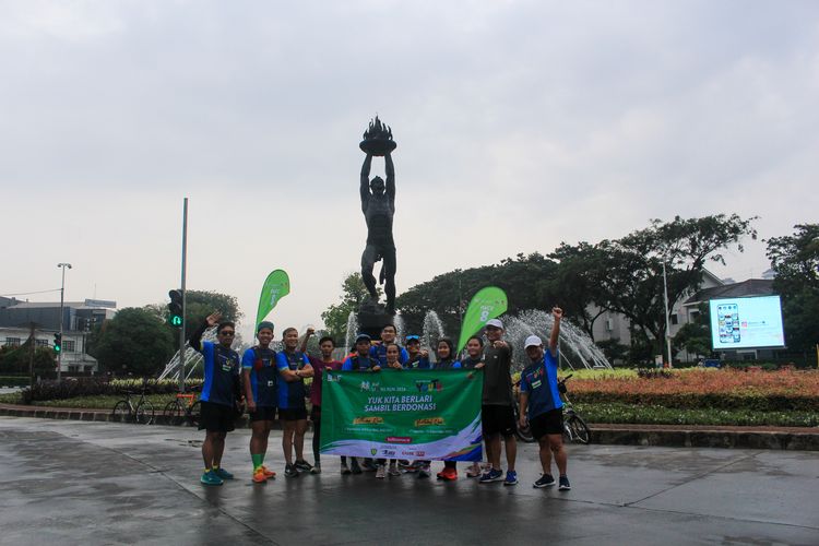 Race photo from Road to BAF Lions Run 2024
