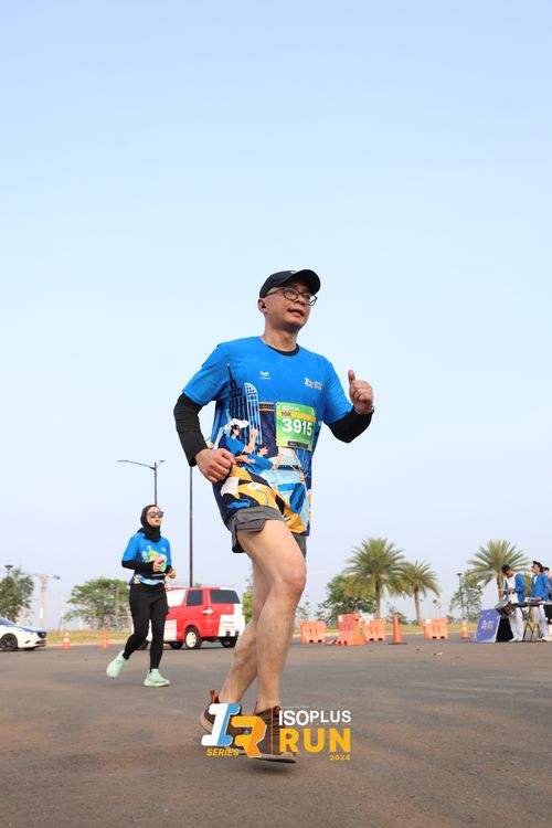 Race photo from ISOPlus Run 2024 Jakarta