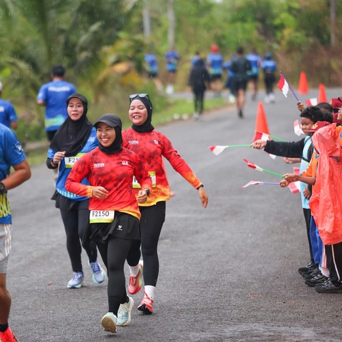 Race photo from Belitung Multisport Festival