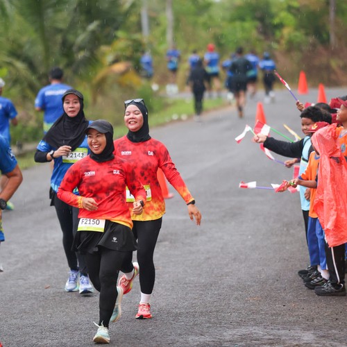Race photo from Belitung Multisport Festival