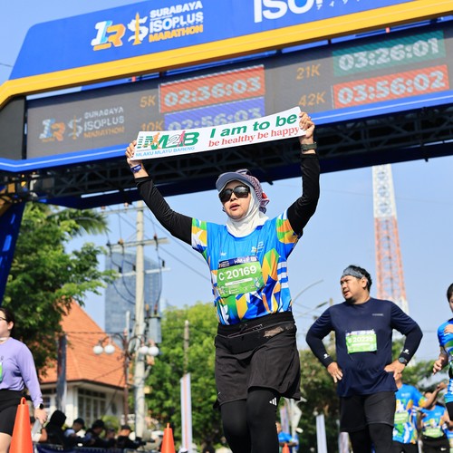 Race photo from SURABAYA ISOPLUS MARATHON 2026