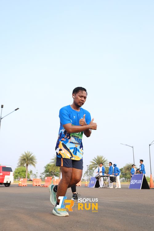 Race photo from ISOPlus Run 2024 Jakarta