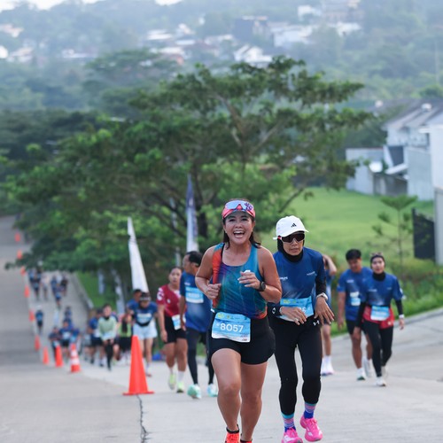 Race photo from BOGORUN 2026