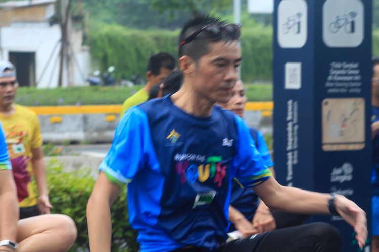 Race photo from Road to BAF Lions Run 2024
