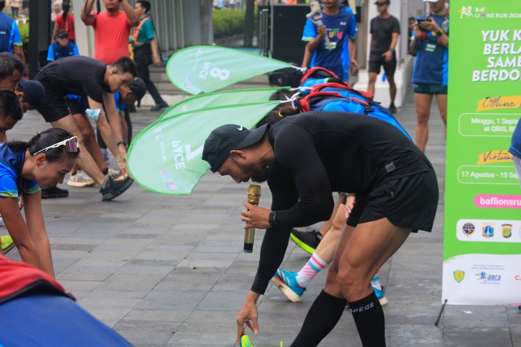 Race photo from Road to BAF Lions Run 2024