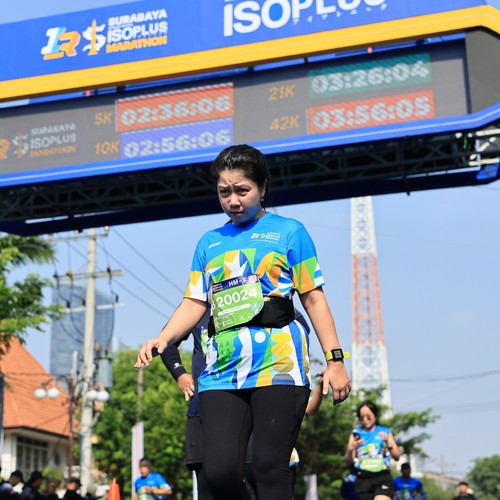 Race photo from SURABAYA ISOPLUS MARATHON 2026