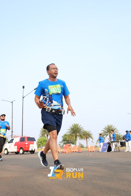 Race photo from ISOPlus Run 2024 Jakarta